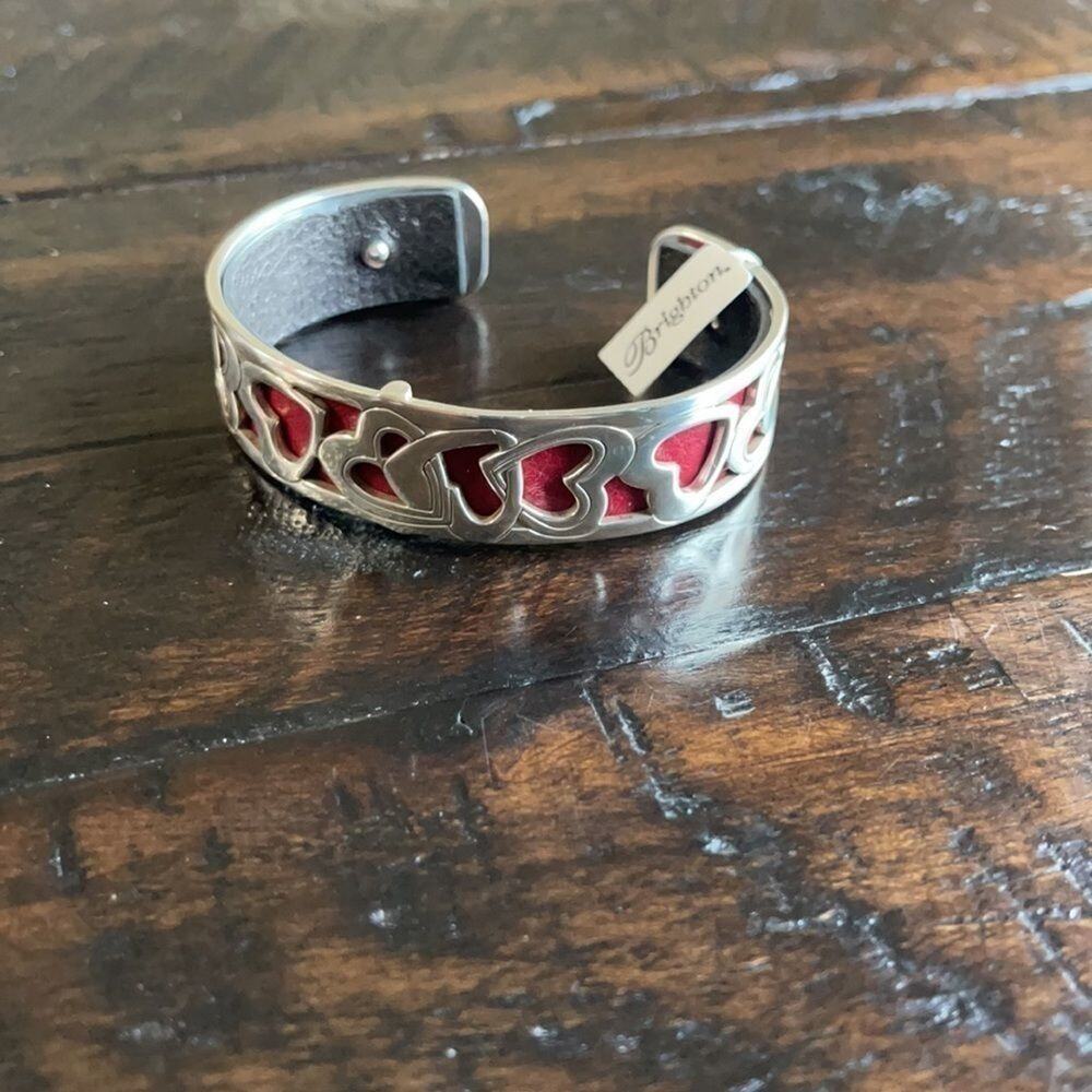 Brighton CC Venice heart Cuff bracelet NEW!!!!